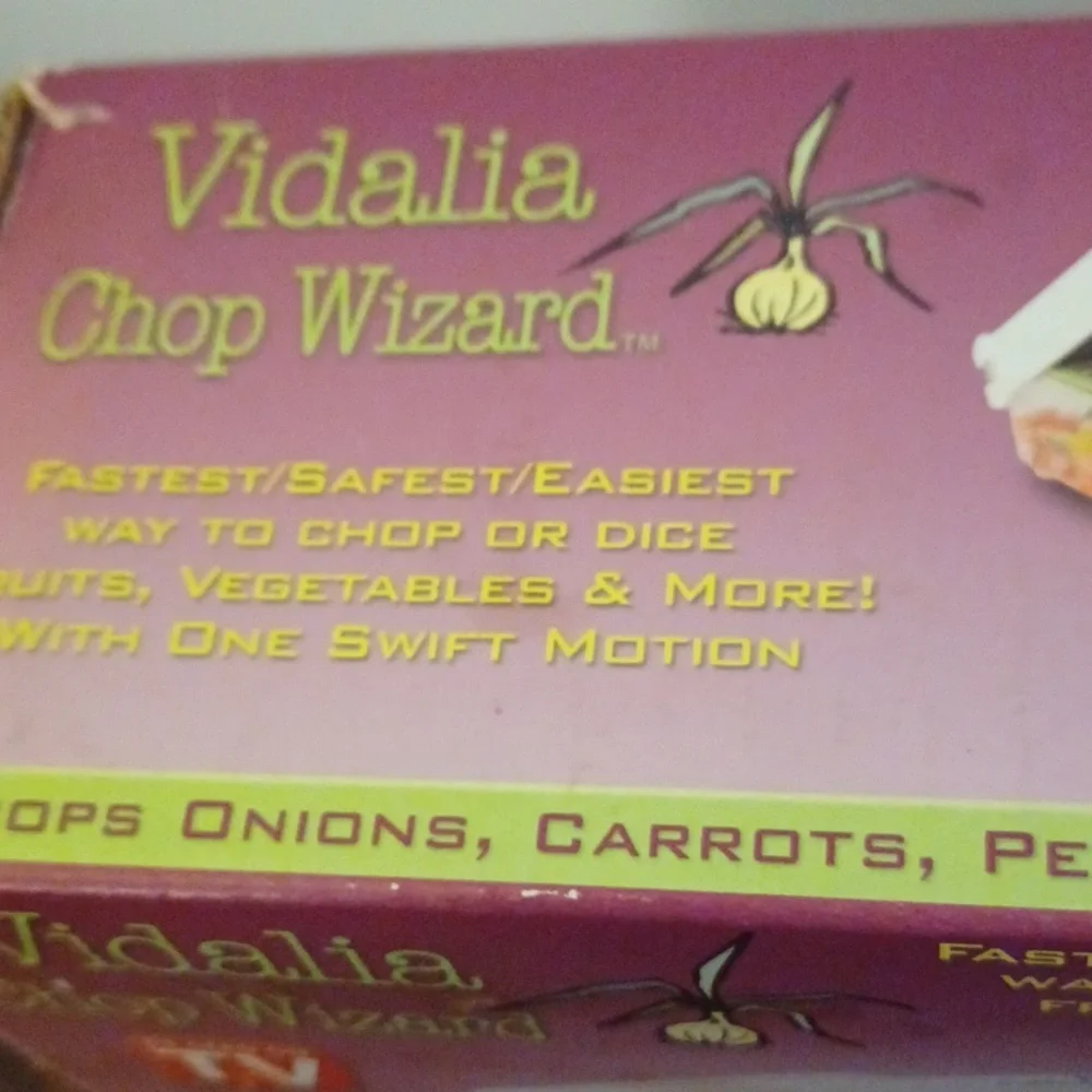 Vidalia Chop Wizard Kitchen Dicer - Green & White